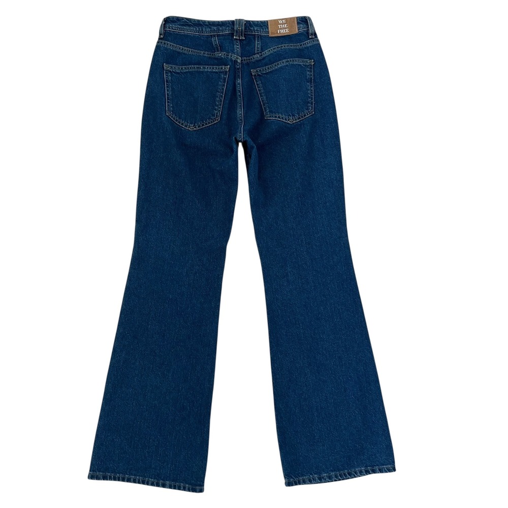 We The Free Ava High Rise Boot Cut Denim Jeans SZ 26 Western Casual Chic - Picture 5 of 14